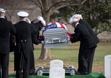Radioman 3rd Class Howard W. Bean, assigned to the Battleship USS Oklahoma during the Pearl Harbor Attack, is laid to rest.