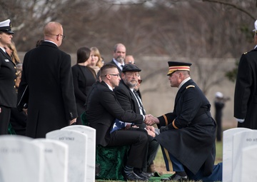 Radioman 3rd Class Howard W. Bean, assigned to the Battleship USS Oklahoma during the Pearl Harbor Attack, is laid to rest.