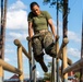 Marine recruits test strength, balance on Parris Island confidence course