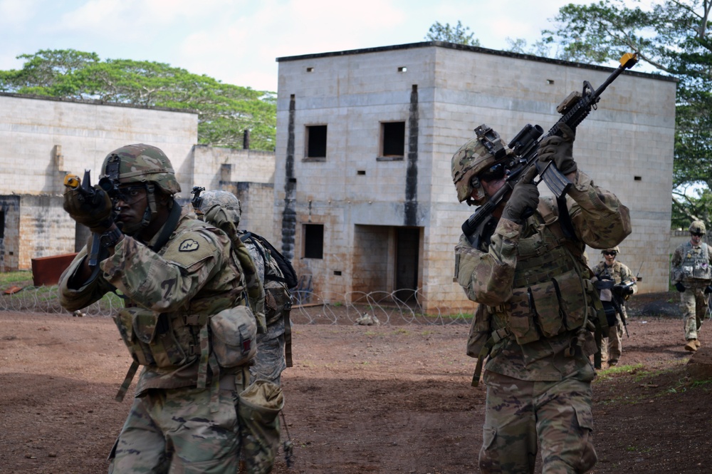 ‘Cacti’ clears the room during squad live fire