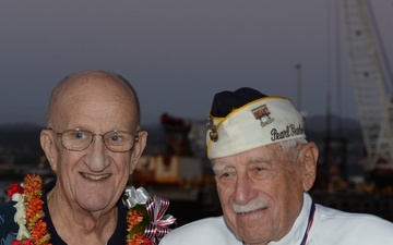 Pearl Harbor Victims Honored at USS Utah Memorial Sunset Service &amp; Interment Ceremony