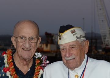 Pearl Harbor Victims Honored at USS Utah Memorial Sunset Service &amp; Interment Ceremony