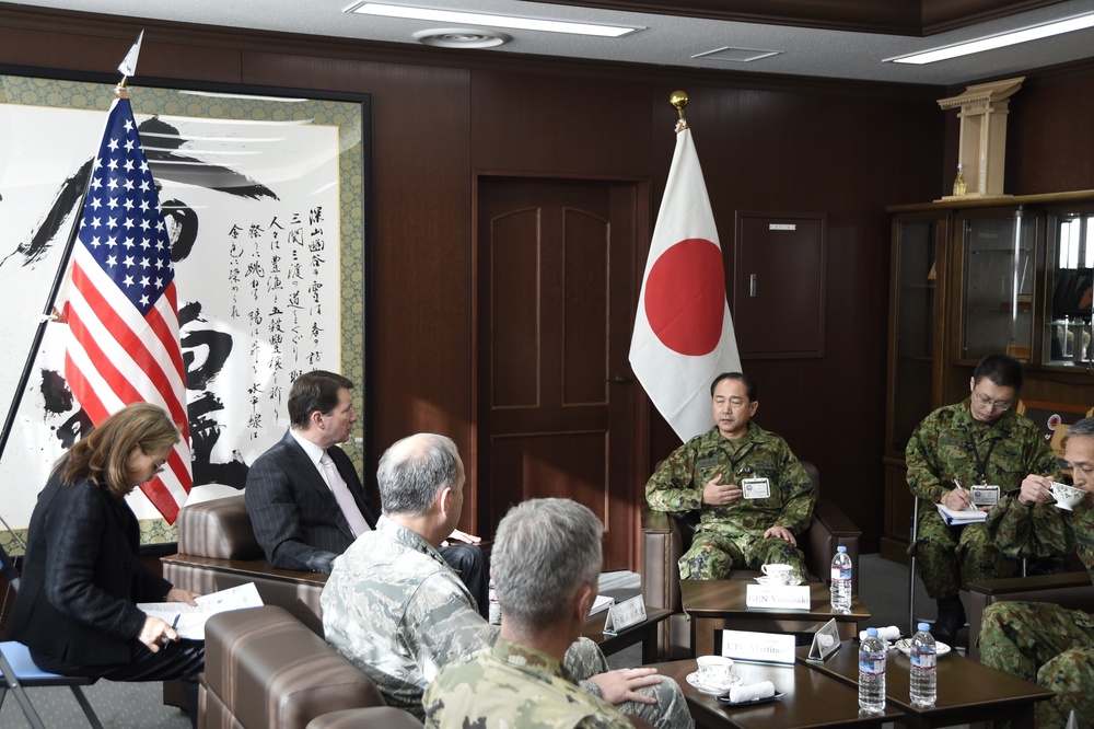 Ambassador to Japan visits Camp Sendai