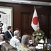 Ambassador to Japan visits Camp Sendai