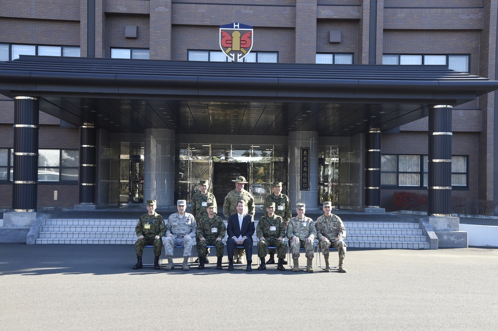 Ambassador to Japan visits Camp Sendai