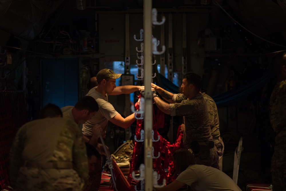 Airmen conduct cargo operations in East Africa