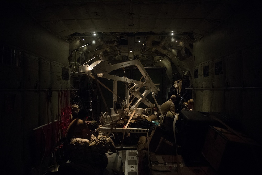 Airmen conduct cargo operations in East Africa