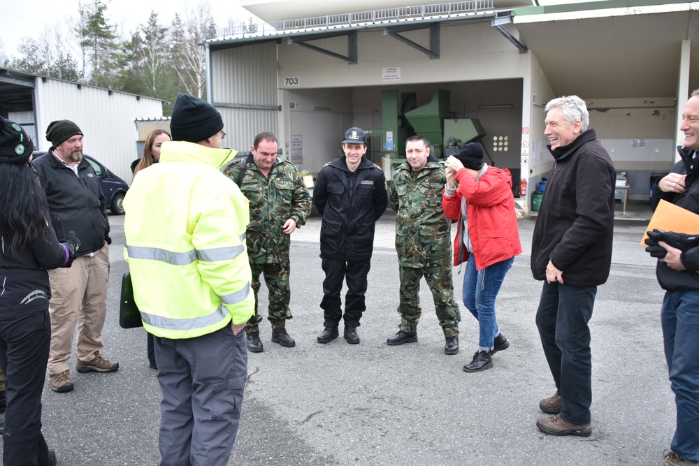 Bulgarian Ministry of Defense representatives visit Grafenwoehr Training Area