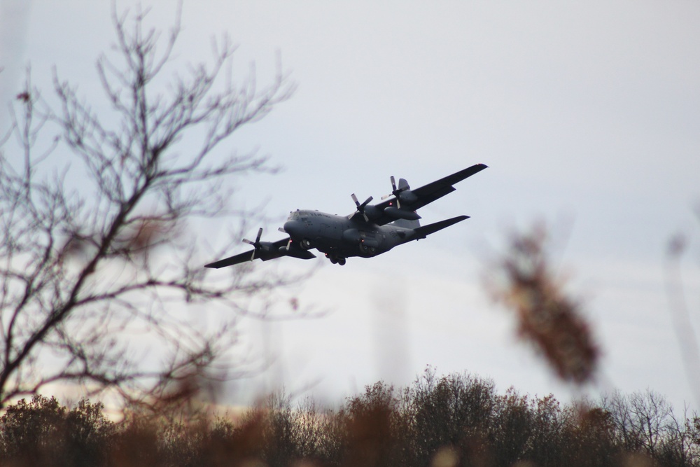 December 2017 C-130 Hercules Ops at Fort McCoy