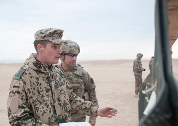 U.S. ARCENT Soldiers try for German badges