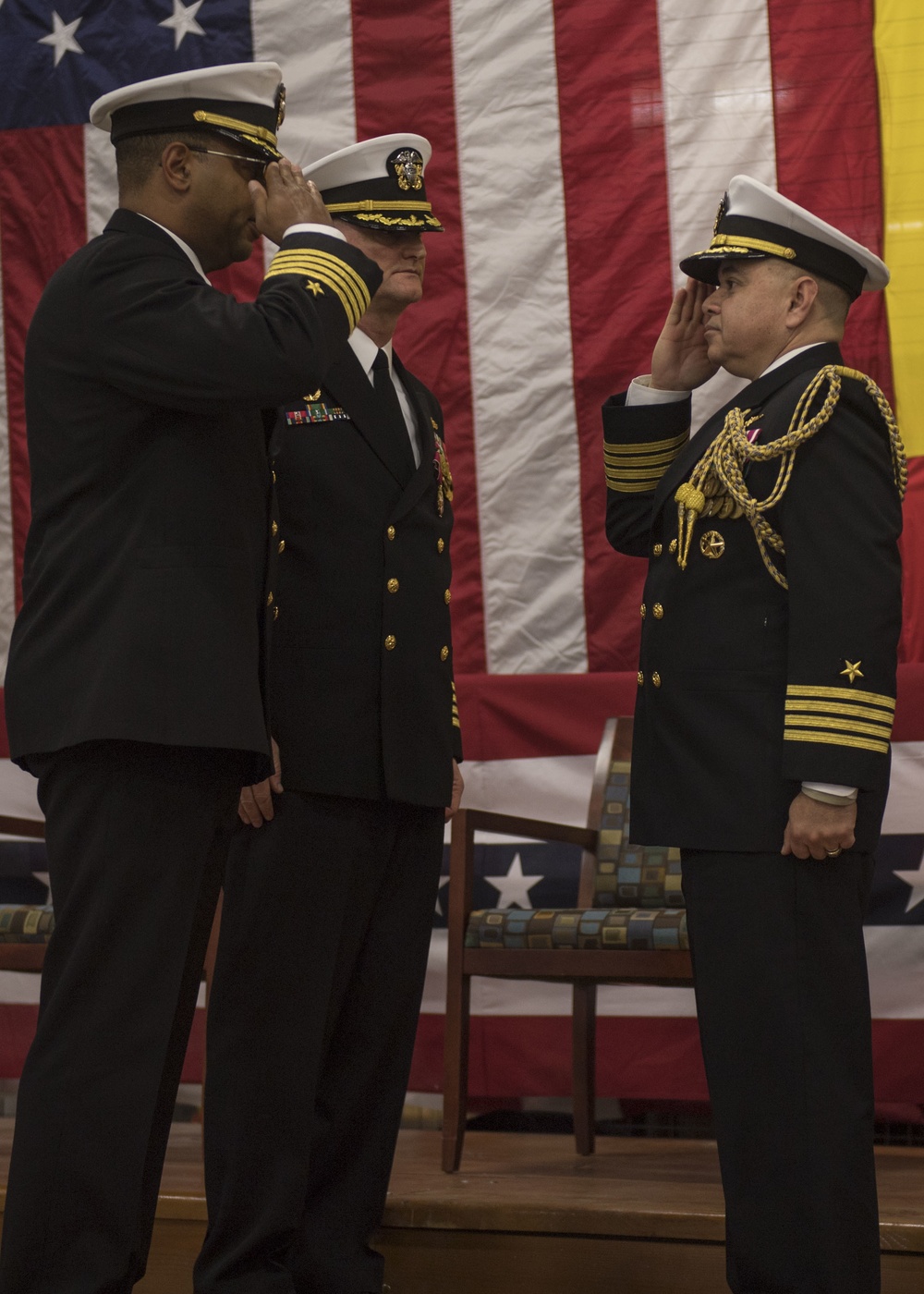 NSF Deveselu Change of Command Ceremony 2017