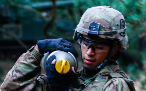 1-7 Field Artillery Battery Qualifications in Poland