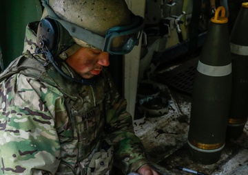 1-7 Field Artillery Battery Qualifications in Poland