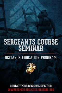 CDET-EPME Completes Sergeants Course Seminar Pilot Phase 2
