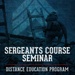 CDET-EPME Completes Sergeants Course Seminar Pilot Phase 2