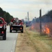 Personnel hold rare December prescribed burn at Fort McCoy