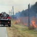 Personnel hold rare December prescribed burn at Fort McCoy