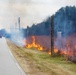 Personnel hold rare December prescribed burn at Fort McCoy