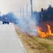 Personnel hold rare December prescribed burn at Fort McCoy