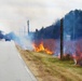 Personnel hold rare December prescribed burn at Fort McCoy