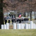 Graveside Service for U.S. Navy Radioman 3rd Class Howard Bean in Section 60