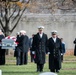 Graveside Service for U.S. Navy Radioman 3rd Class Howard Bean in Section 60