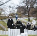 Graveside Service for U.S. Navy Radioman 3rd Class Howard Bean in Section 60