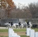 Graveside Service for U.S. Navy Radioman 3rd Class Howard Bean in Section 60