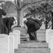 Graveside Service for U.S. Navy Radioman 3rd Class Howard Bean in Section 60