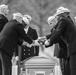 Graveside Service for U.S. Navy Radioman 3rd Class Howard Bean in Section 60