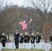 Graveside Service for U.S. Navy Radioman 3rd Class Howard Bean in Section 60