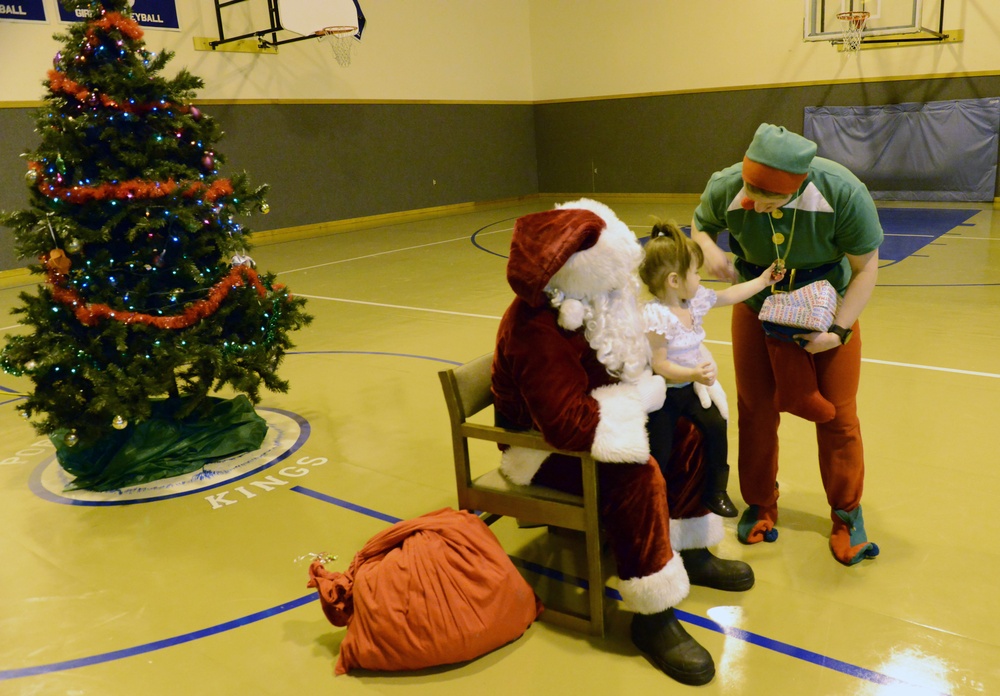 Santa visits remote Kodiak Island villages