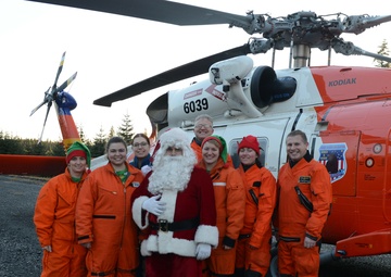 Santa visits remote Kodiak Island villages