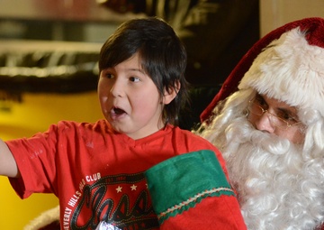 Santa visits remote Kodiak Island villages