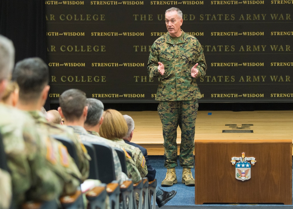 CJCS addresses Army War College