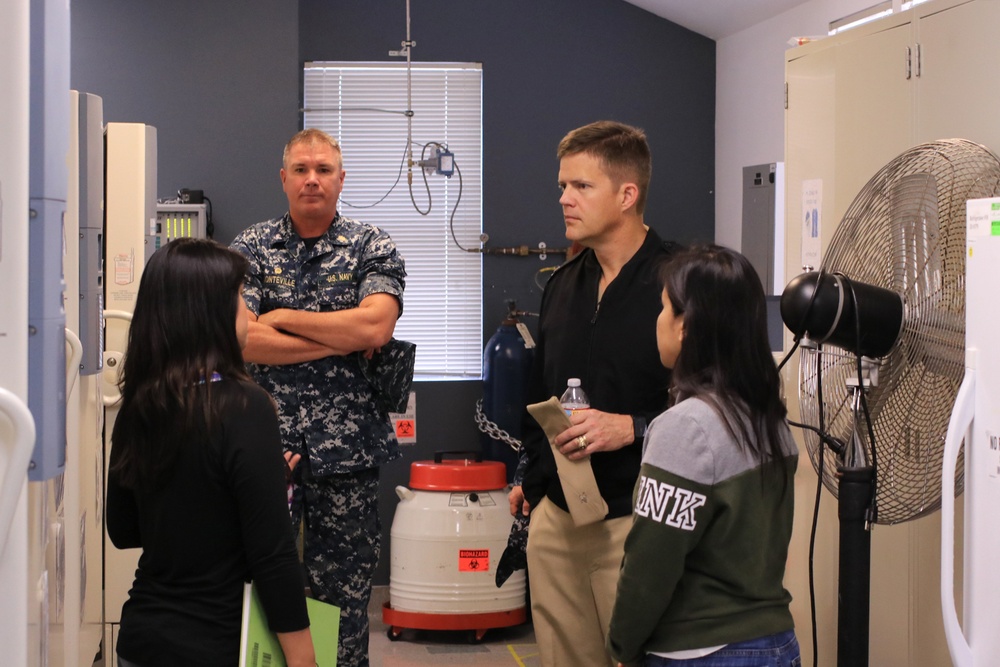 NBPL CO Gets Firsthand Look Navy Medicine Research Labs