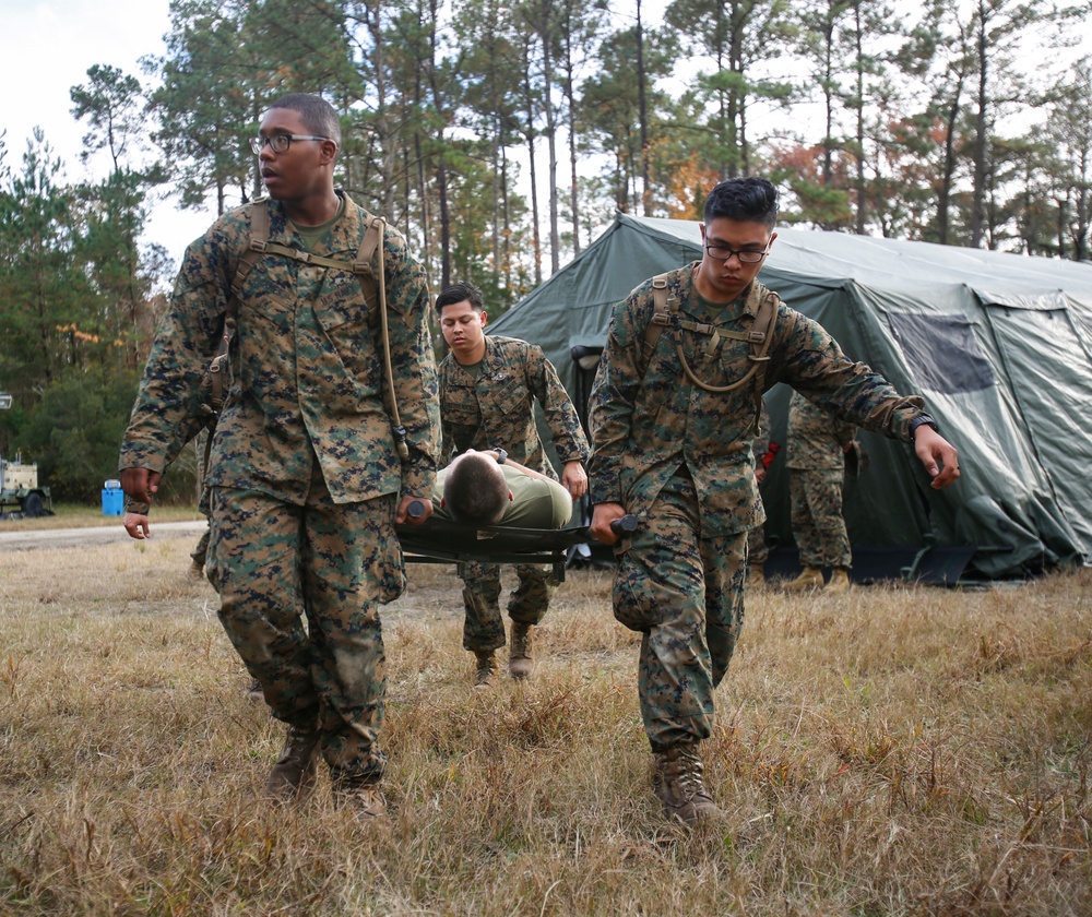 Operation Cold Turkey heats up: 2nd Med Bn trains to save lives