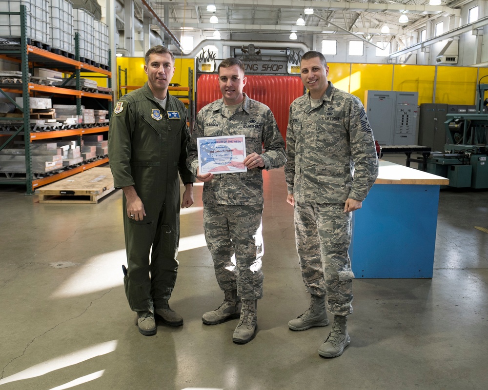 Warrior of the Week: SSgt Joshua Pearson