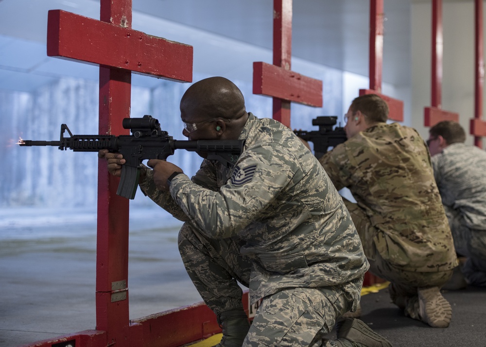 Ready, aim, fire! CATM training helps qualify Airmen in weapons proficiency