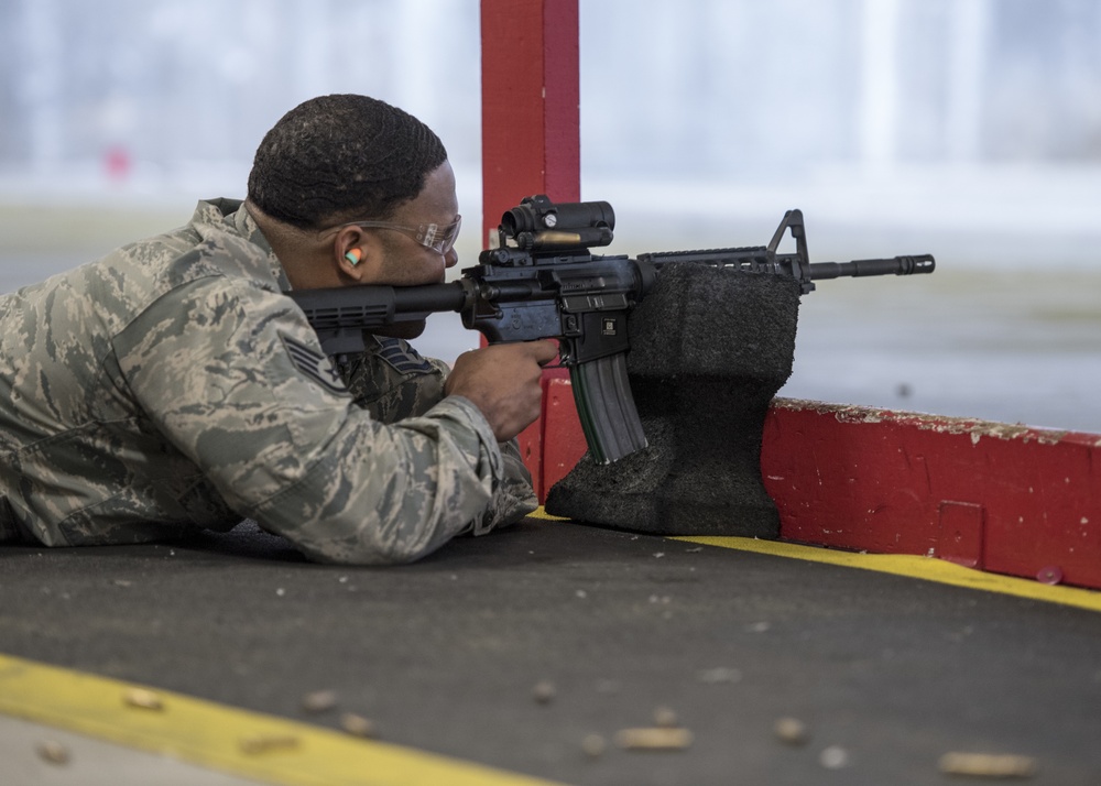 Ready, aim, fire! CATM training helps qualify Airmen in weapons proficiency