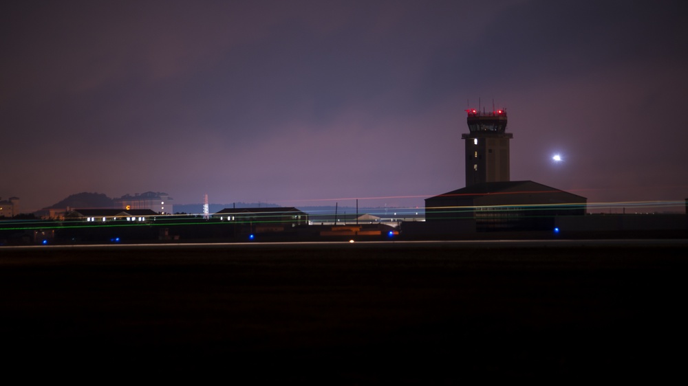 Night Return, Kunsan Air Base, VIGILANT ACE 18