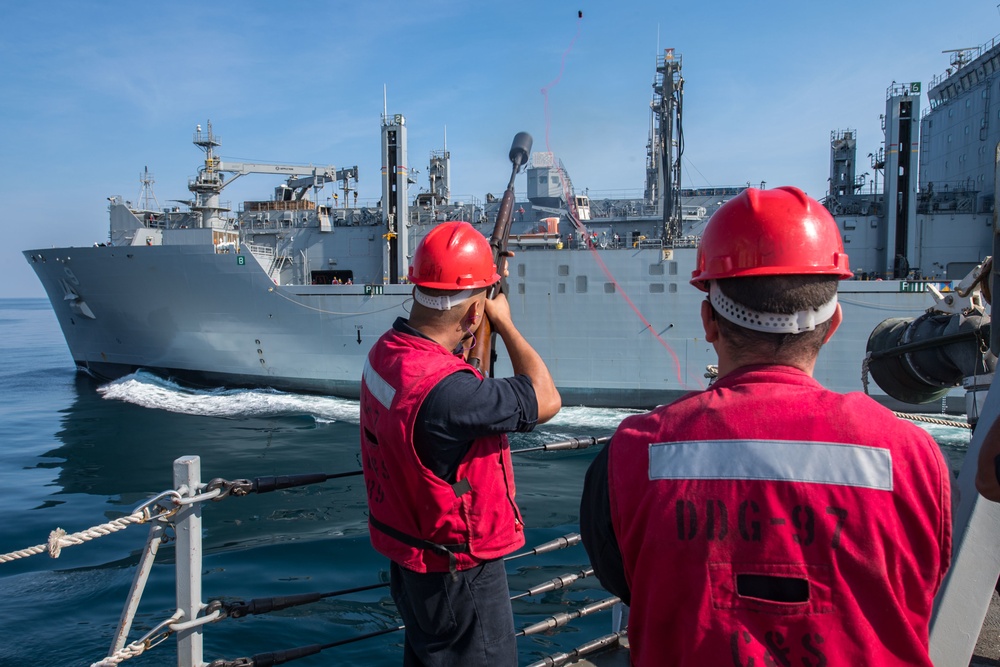 USS Halsey deployment