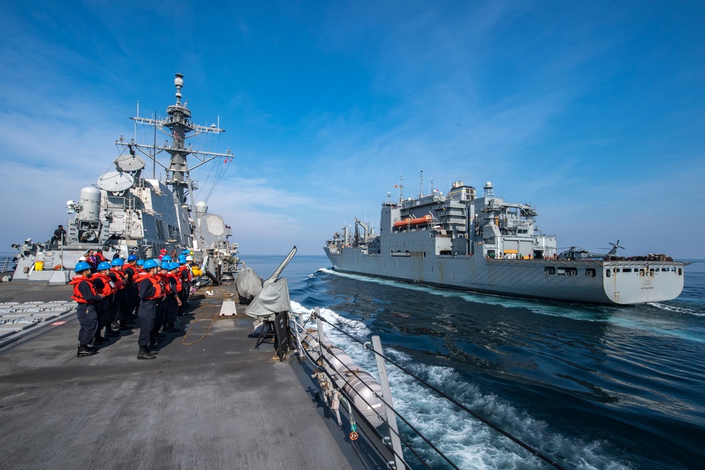 USS Halsey deployment
