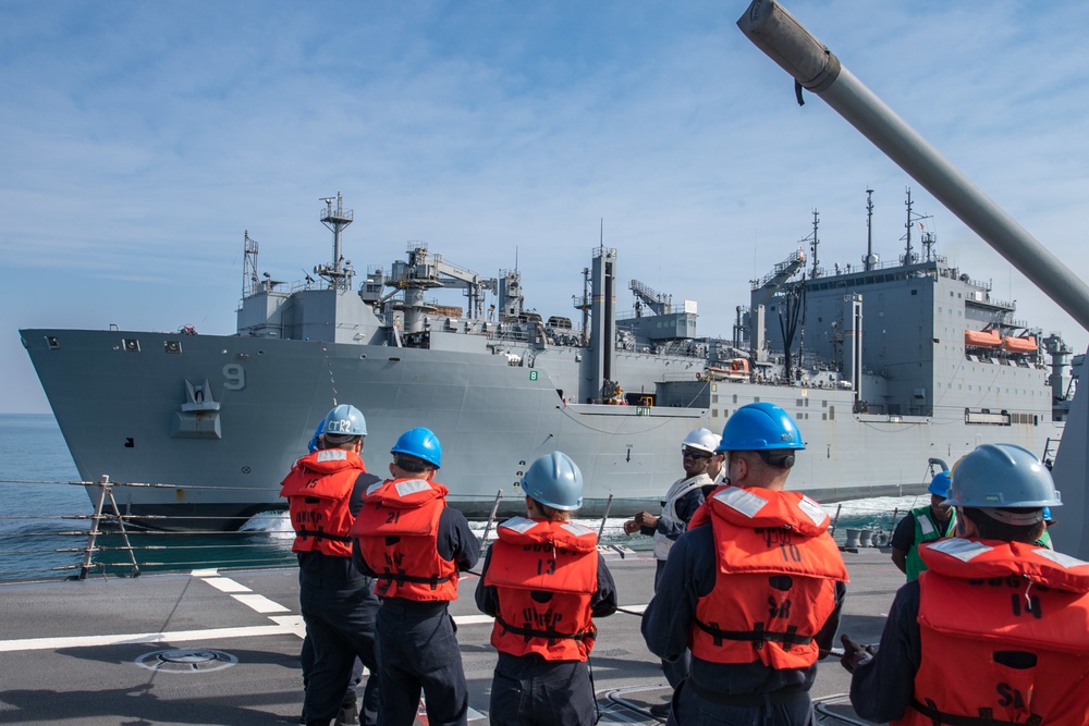 USS Halsey deployment