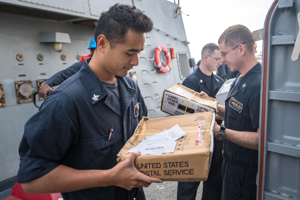 USS Halsey deployment