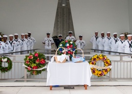 Sailor Posthumously Awarded Bronze Star at USS Arizona Memorial Ceremony During 76th Anniversary of Pearl Harbor Attacks