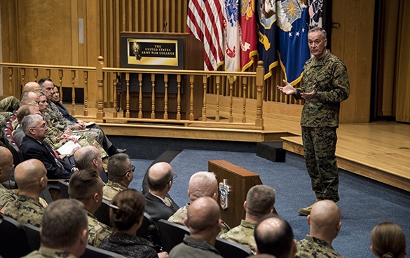 Chairman at Army War College – Prepare, lead so it’s never a fair fight