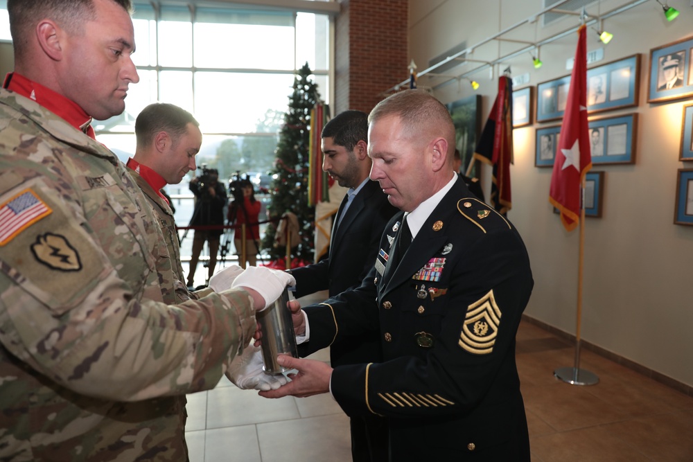 4th Infantry Division Medal of Honor Donation Ceremony