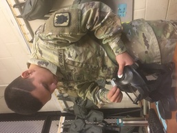Junior Soldier Receives Leadership Opportunity