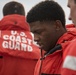 Coast Guard crewmembers train for emergency situations in Sand Key, Florida